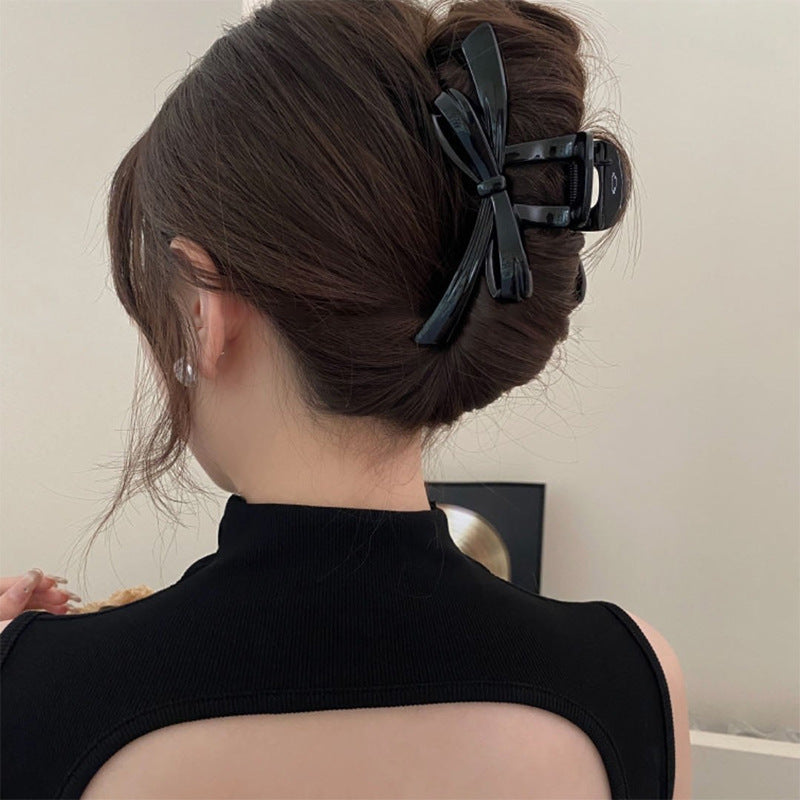 Classy butterfly gripper for women summernew arrival back of head hair shark clip large elegantcasualeasiest for match headwear