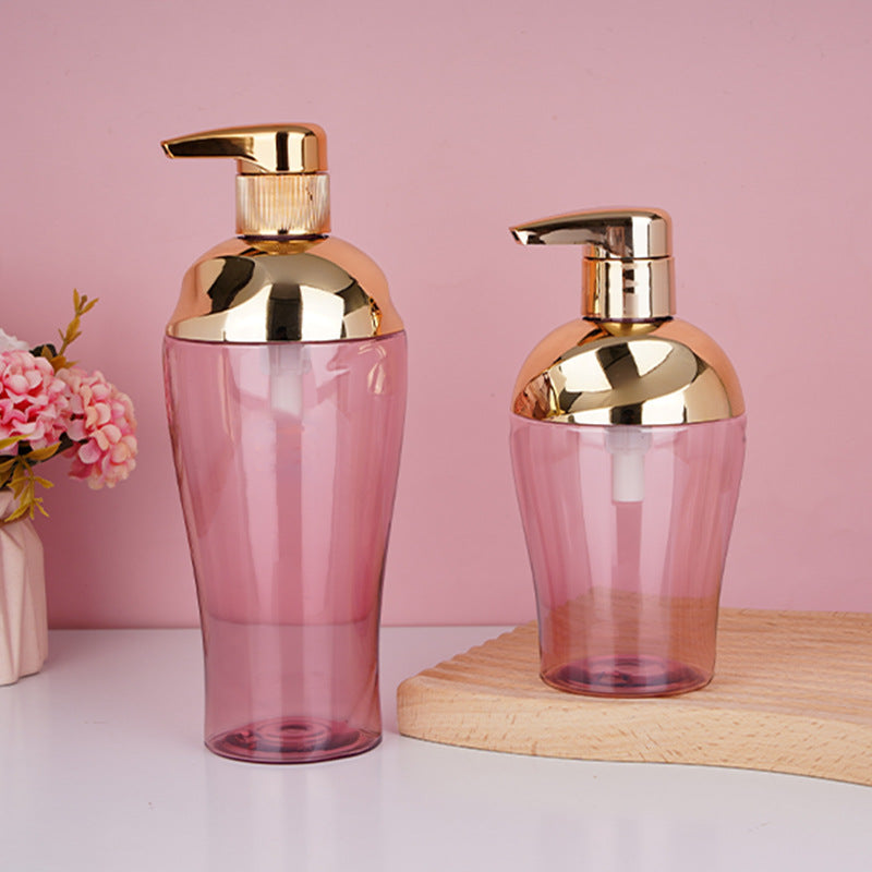 High-end empty plastic pump bottles for skincare, travel-sized containers, vacuum shampoo and body wash bottles – custom orders available
