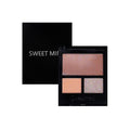 Sweet mint shimmer crystal eyeshadow palette - iridescent, earth tones, perfect for students, everyday commute, and light makeup