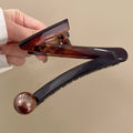 Z-shaped clip coffee beads coffee color-13cm