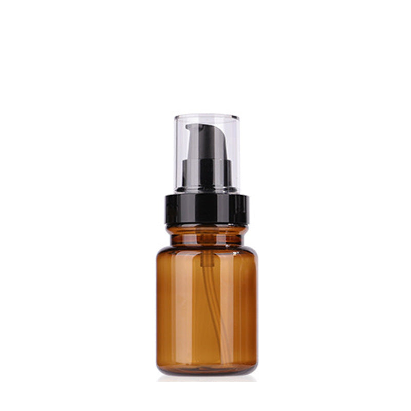Factory direct pet plastic bottles for medical aesthetics - amber lotion & essential oil bottles - cosmetic sample containers - medical aesthetics series set