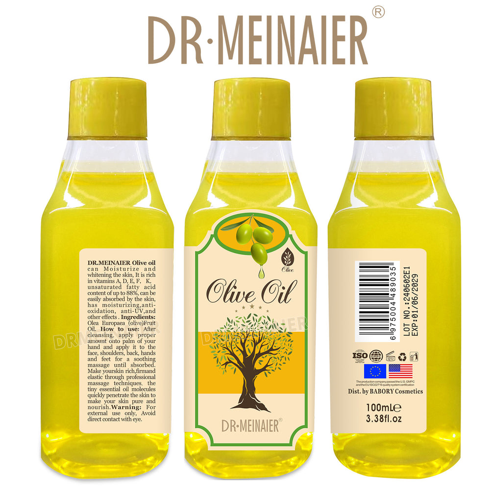 olive oil moisturizing facial & body oil - hair care, spa massage oil, 100ml