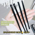 Jonbos wooden handle eyeshadow brush fiber hair large detail tapered silkworm brush eye smudge brush makeup brush eye makeup