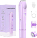 amazon bestseller: electric double-headed epilator for women, intimate area shaver, hair trimmer, hairdressing tool - wholesale
