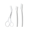 New product: micro-safe eyebrow razor - straight handle, transparent brow shaper. perfect for beginners and makeup artists. anti-scratch eyebrow blade