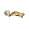 Casual design large pearl hairpin for women, back of head hairpin, classy shark clip, headwear, new arrivalsummer gripper