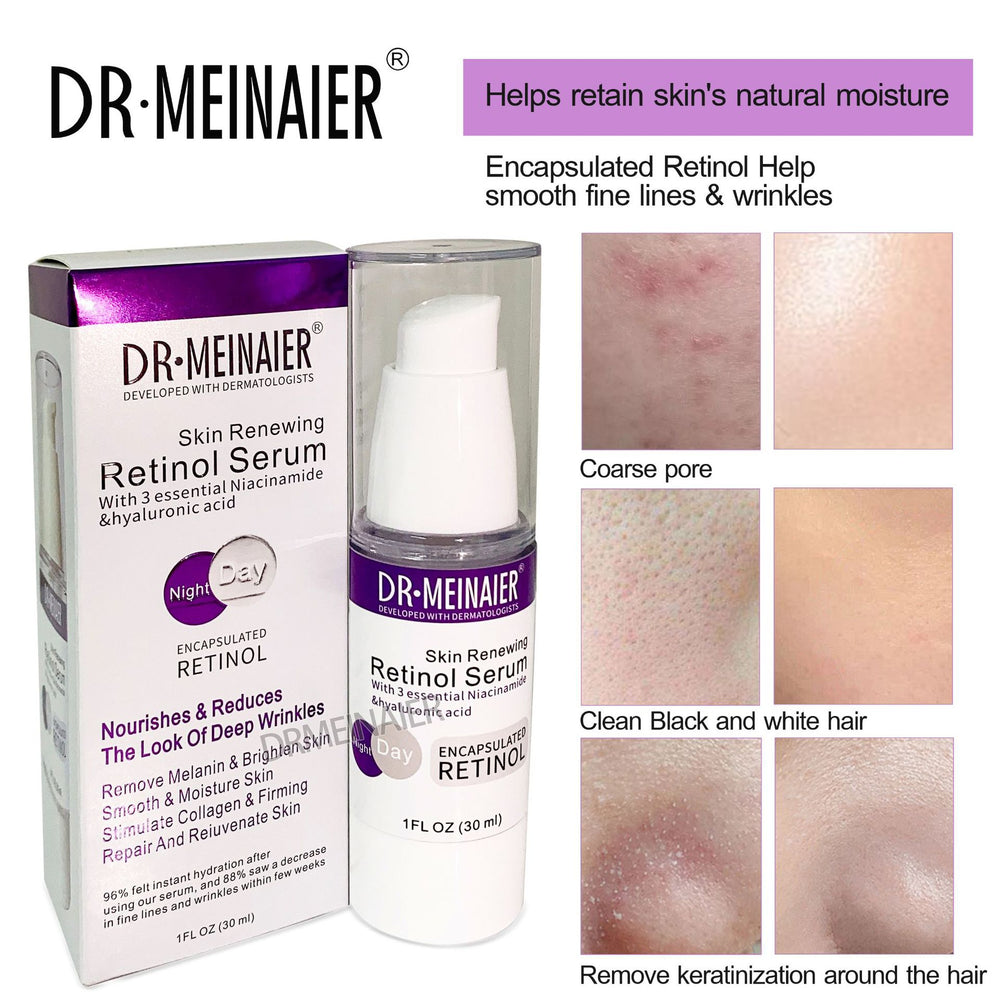 retinol serum essence original facial moisturizing and brightening essence water 30ml factory export