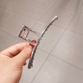 Popular metal large hair clip for women korean girlcasualelegantelegance hair clip back of head hair clip clip headwear