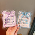 Sanrio series nail stickers - cute & exquisite nail art for kids, featuring kuromi & my melody designs