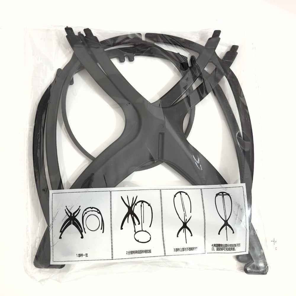 Wig head support stand with weighted base - wig accessories, wig care & styling stand - wholesale from manufacturer