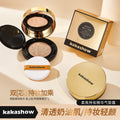 Kakashow soft focus long-lasting cushion foundation concealer - waterproof, sweat-proof, non-caking bb cream foundation with refill