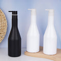 Press-type long-neck refillable plastic bottle shampoo empty bottle shower gel personalized bottle