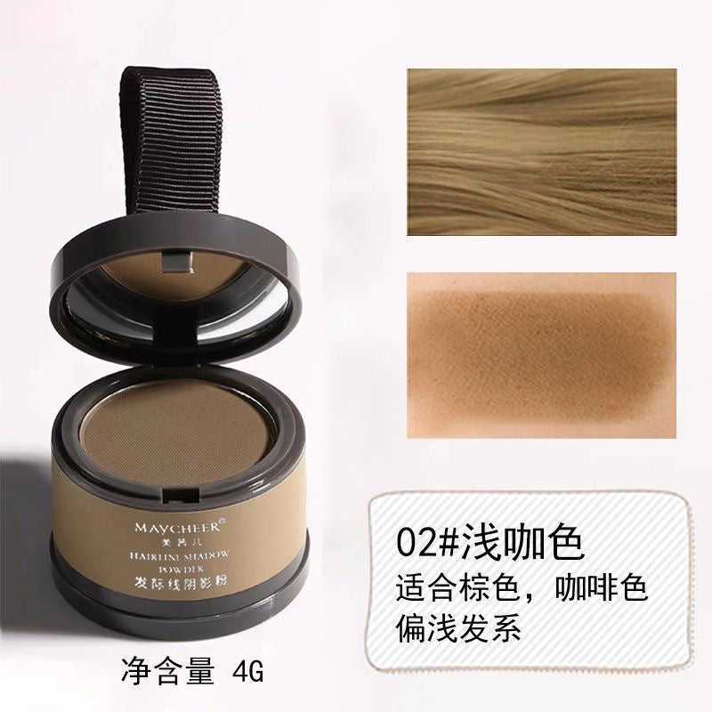 Makeup meixier hairline powder shadow powder modify hair replacement fill hair seam forehead sideburns contouring powder