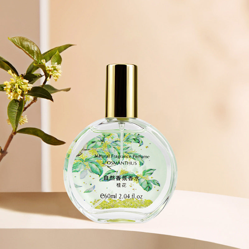 New osmanthus perfume for women, long-lasting fresh floral fragrance, jasmine rose eau de parfum, live stream hot seller