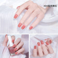 Ice-through nail polish, no-bake cool dan, new arrival, long-lasting, quick-drying jelly, transparent nude, oily, non-tearable nail polish