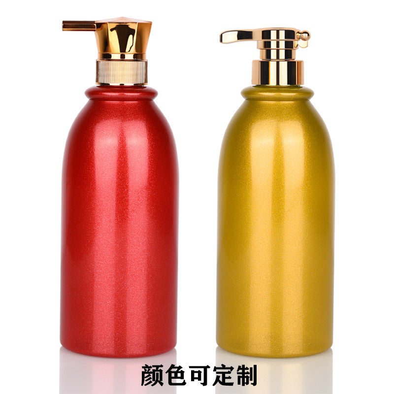 High-end toiletry travel bottles, 800ml plastic empty bottles, blow-molded pump bottles for lotion, shampoo, and shower gel