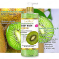export fruit scrub shower gel silky, refreshing, moisturizing, gentle cleansing, long-lasting fragrance 500ml