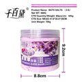 Petal bath salt body scrub - deep cleansing exfoliating bath salt - fine salt wholesale