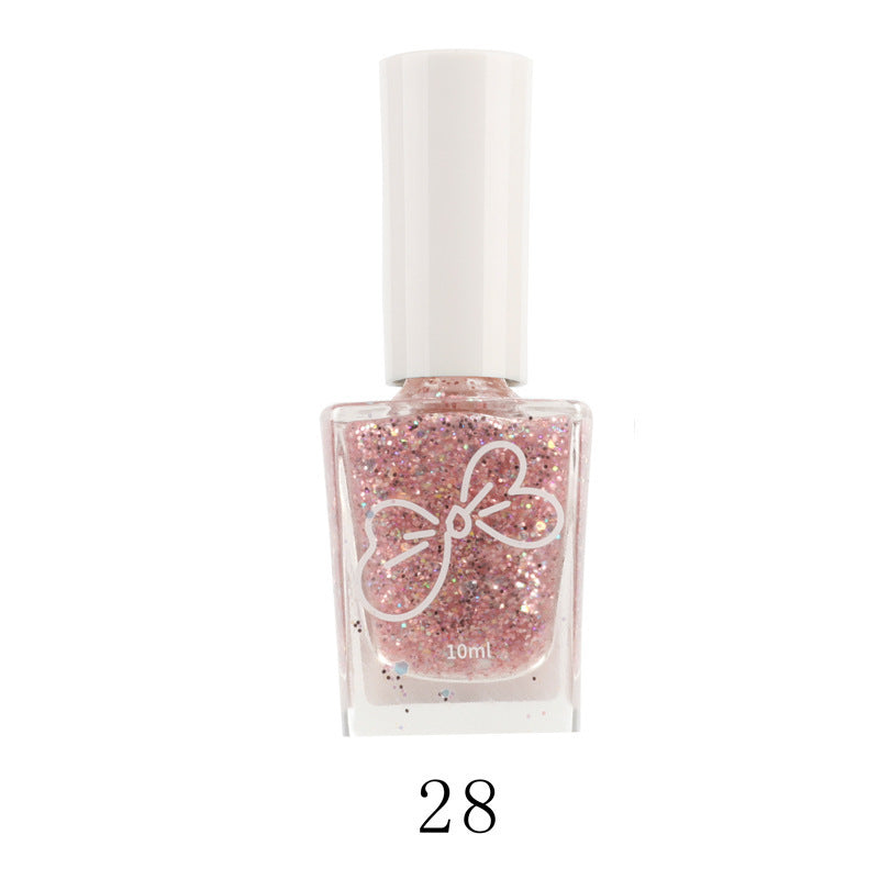Fall and winter new color nail polish whitening oily non-peelable long-lasting nude black white nail polish wholesale