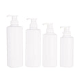 300ml400ml500ml600ml bathroom care white simple shower gel bottle shampoo bottle pet bottle