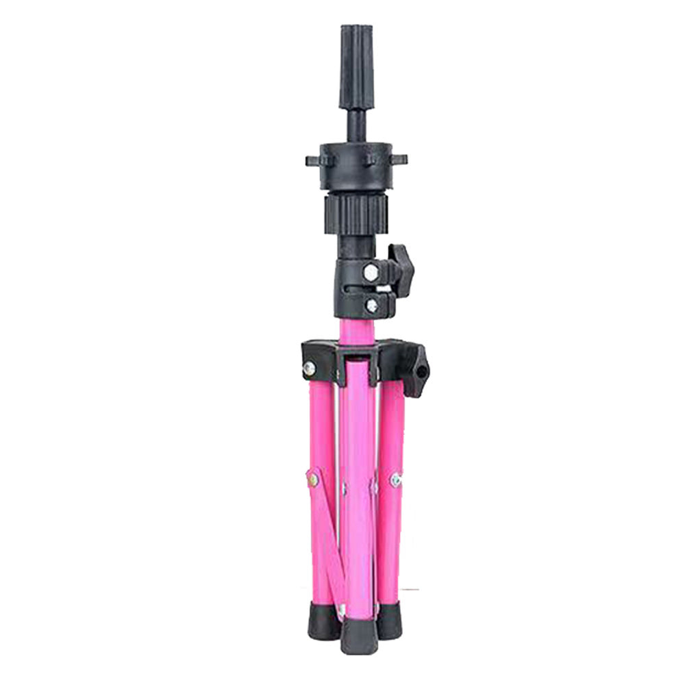 Wig head mold bracket floor-standing tripod hairdressing hair cutting wig head mold model head bracket tripod