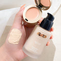 Novo creamy skin-nourishing concealer foundation set - hydrating, oil-control, waterproof, and long-lasting foundation