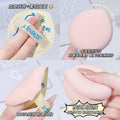 Jonbos marshmallow air cushion puff expands when exposed to water, can be used wet or dry, and does not eat powder makeup sponge