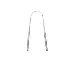 Stainless steel tongue scraper tongue cleaner tongue scraper plate tongue brush oral cleaning tool suit manufacturer in stock