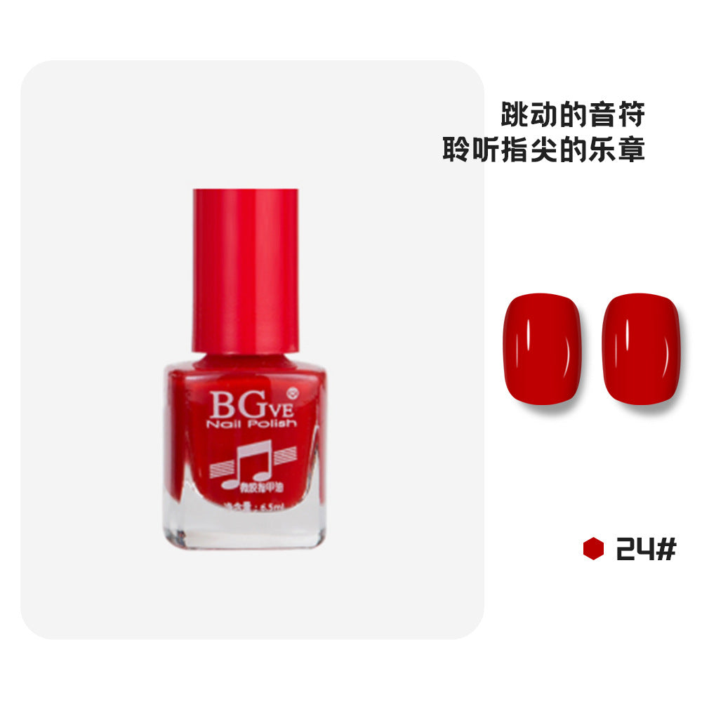 Long-lasting, oil-based, no-bake, peel-free nail polish. vibrant, small-batch nail polish for students. small bottle nail polish, 6.5ml