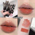 Gege bear crystal clear plumping lip glaze - waterproof, smudge-proof, mirror glass finish, moisturizing lipstick