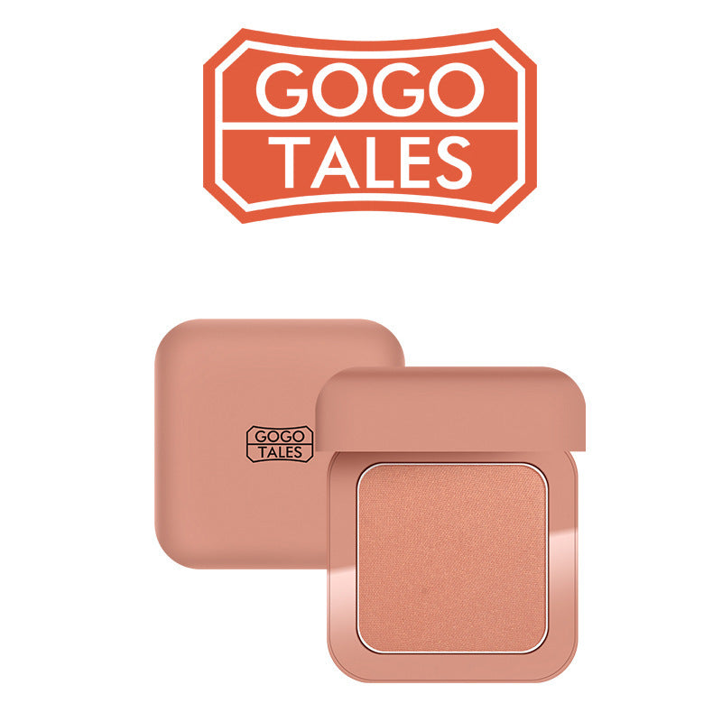 Gogo tales yoranyayun blush light orange daily mixed rouge nature nude makeup repair makeup