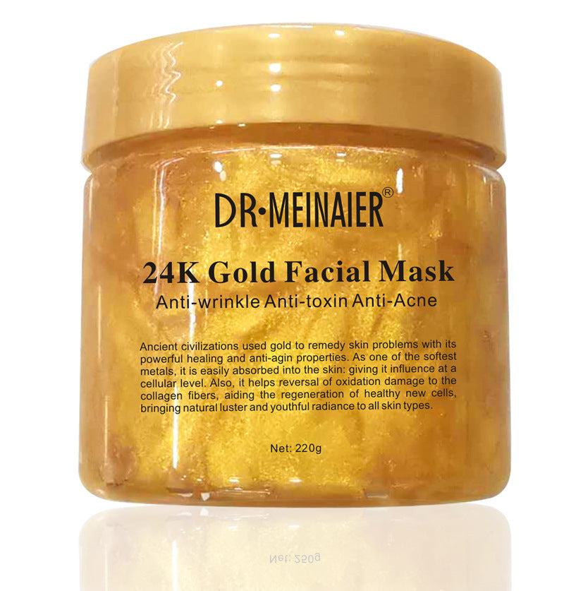 foreign trade 24k gold collagen repair sleeping mask firming hydrating moisturizing cream smear mask 220