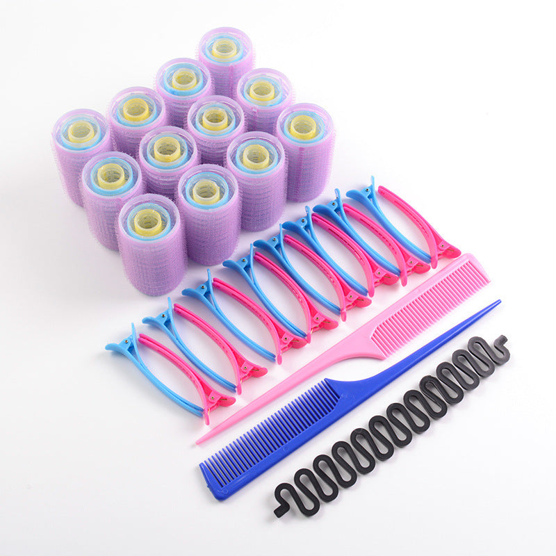 Factory direct bangs curlers - self-adhesive hair roll set - lazy bangs styling nylon hair curlers