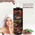 exclusive brightening and moisturizing coffee scrub shower gel to remove chicken skin bubble shower gel for smooth skin wholesale