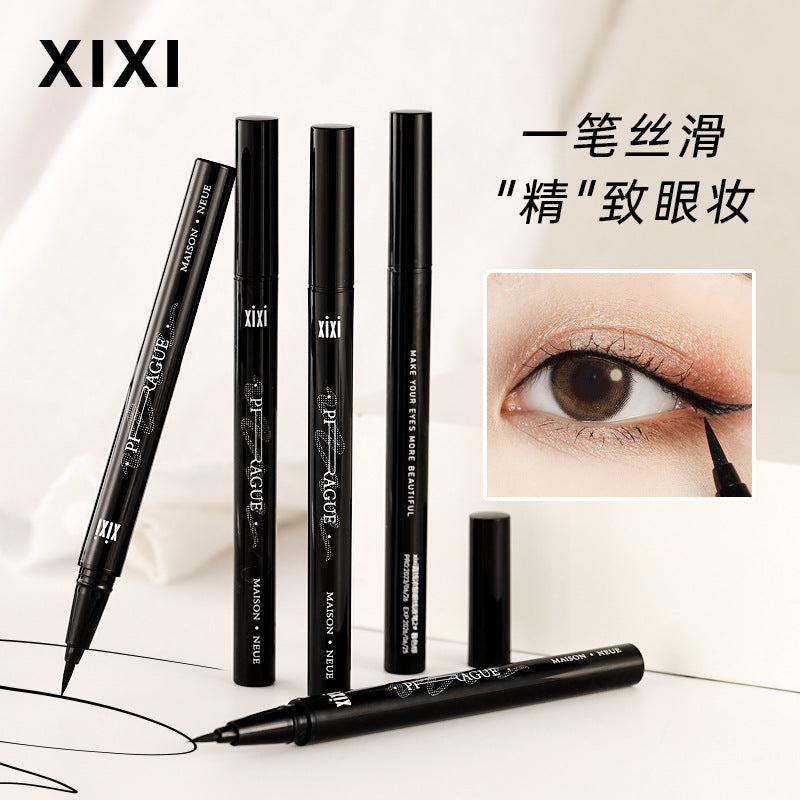 Xixi rich eyeliner liquid pen for women beginners - waterproof, sweat-proof, long-lasting, smudge-proof black & brown eyeliner