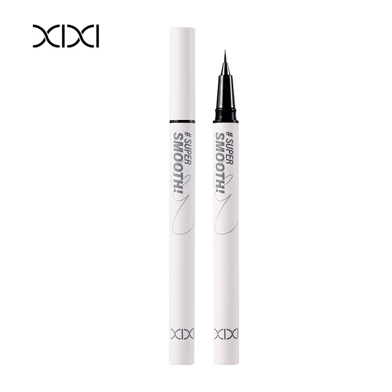 Xixi slim drawing smooth ultra-fine eyeliner pen for women, slim tip waterproof sweat-proof smudge-proof lower lash eyeliner liquid pen