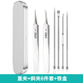 Type a 4-pin + no. 5 straight clip + no. 5 oblique clip + iron box