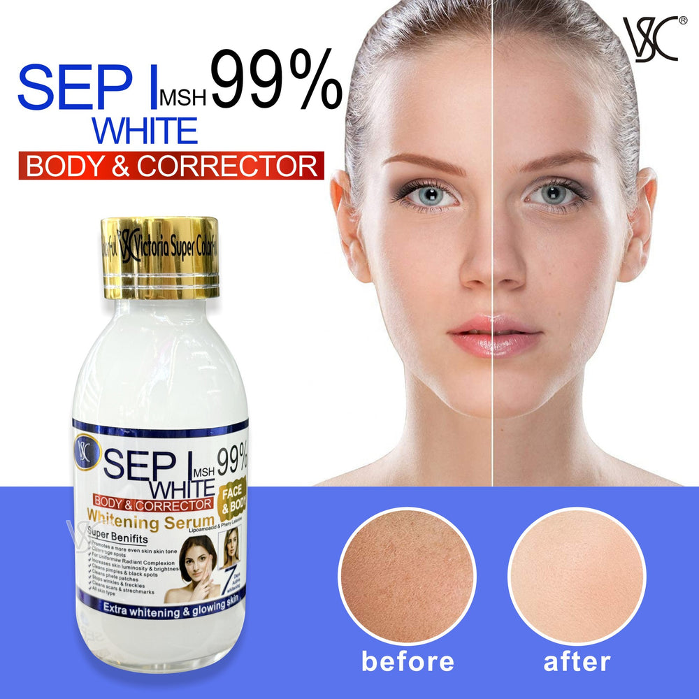vsc 7-day arbutin brightening serum - repairing, kojic acid brightening, moisturizing, fruit amide stock solution 125ml