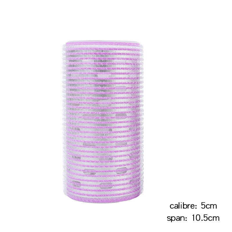 Eight-shaped bangs, long hair curls, long aluminum sheet magic self-adhesive hair curls, air bangs, large wavy curling barrel