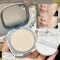 Leqi velvet long-wear pressed powder - dual use (wet & dry), concealing, oil-control, setting, waterproof, smudge-proof, for dry & oily skin, finishing powder