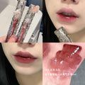 Gege bear gege bear crystal diamond mirror lip glaze moisturizing student party no makeup whitening lipstick