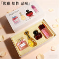 Angelelves red poison sweetheart charm women's perfume gift set - fresh, natural, long-lasting floral fruity scent for students