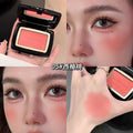 Kakashow soft matte blush - natural nude makeup, enhances complexion, adds volume, and perfects contouring