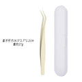 Non-stick eyelash tweezers, golden feather clip, anti-stick eyelash curler, cross-border non-stick tweezers, beauty tools, eyelash curler