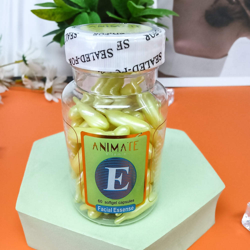 exclusive facial essence capsules to reduce fine lines, firm the face, hydrate, brighten and anti-aging essence capsules