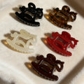 Korean style hollow pony clip for women, back of head updo claw clip, high-end shark clip, unique hair clip, new hair accessories