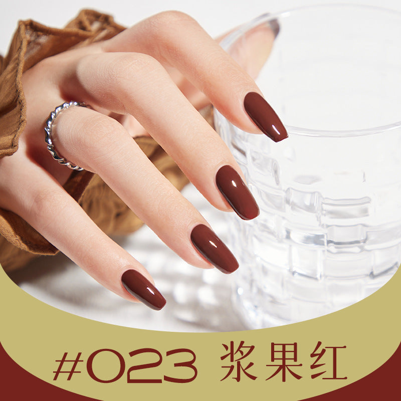 Kudan flower water-based nail polish - no bake, long-lasting, quick-drying, peel-off, 10ml, light scent, direct from nail salon manufacturer