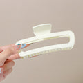 Frosted oval white-13cm