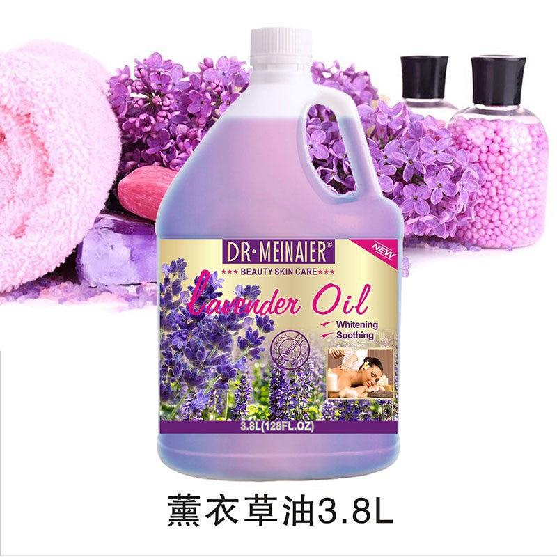 Export large bucket aromatic whitening and moisturizing oil for face and body moisturizing essential oil coconut rose argan oil brightening skin