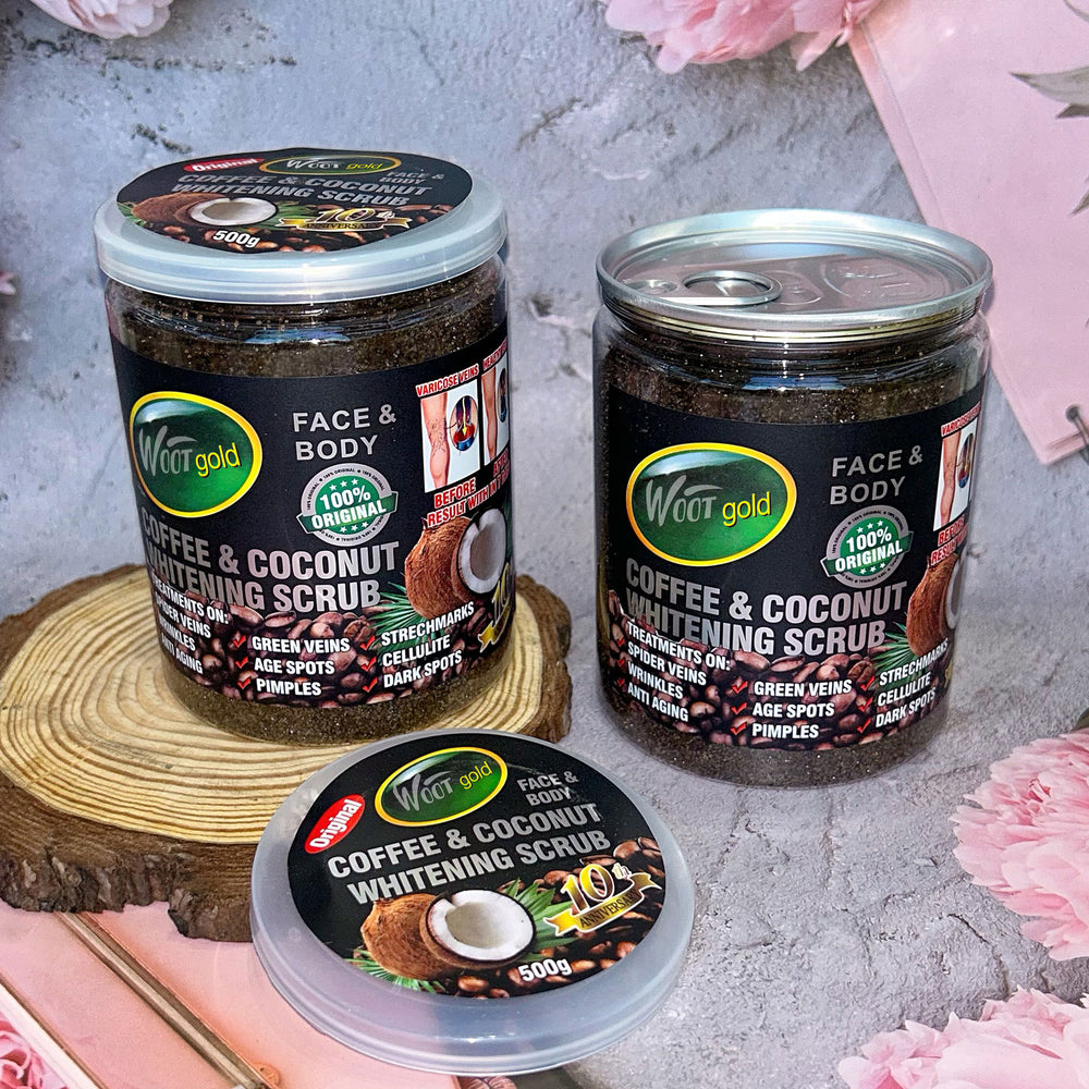can coffee scrub salt, full body bath salt, exfoliating and chicken skin bath salt, 500gexport